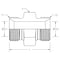 World Wide Fittings Male British Standard Pipe Parallelto Male British Standard Pipe Parallel Straight Nipple 9022X04X04 - alternate 2